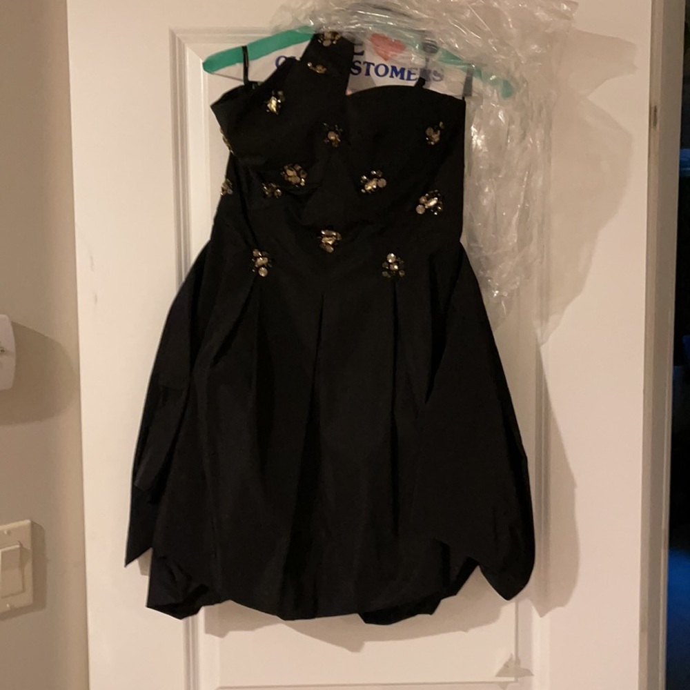 One strap shoulder BCBG dress